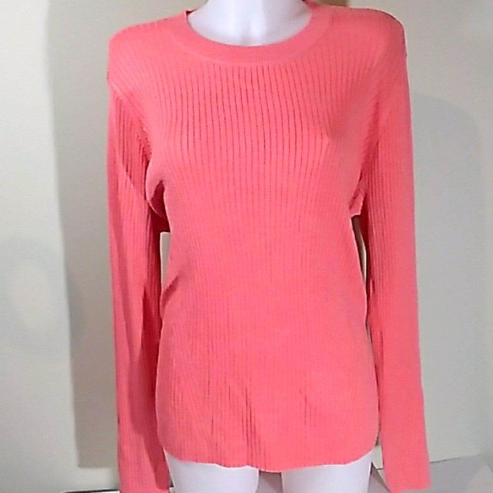 Suler Soft Lightweight Knit Sweater by BP in Pretty Coral Color NWOT